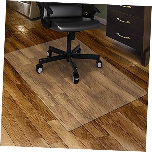 Clear Chair Mat for Hard Floors 36x48 Inches Transparent Floor Protector  