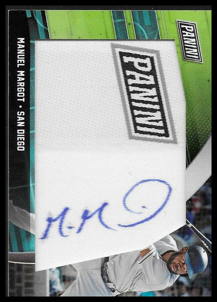 2018 Panini Cyber Monday #MM Manny Margot Manufactured Patches-image