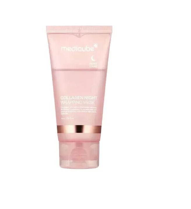 MEDICUBE Collagen Night Wrapping Mask 75ml Hydrating Free Ship