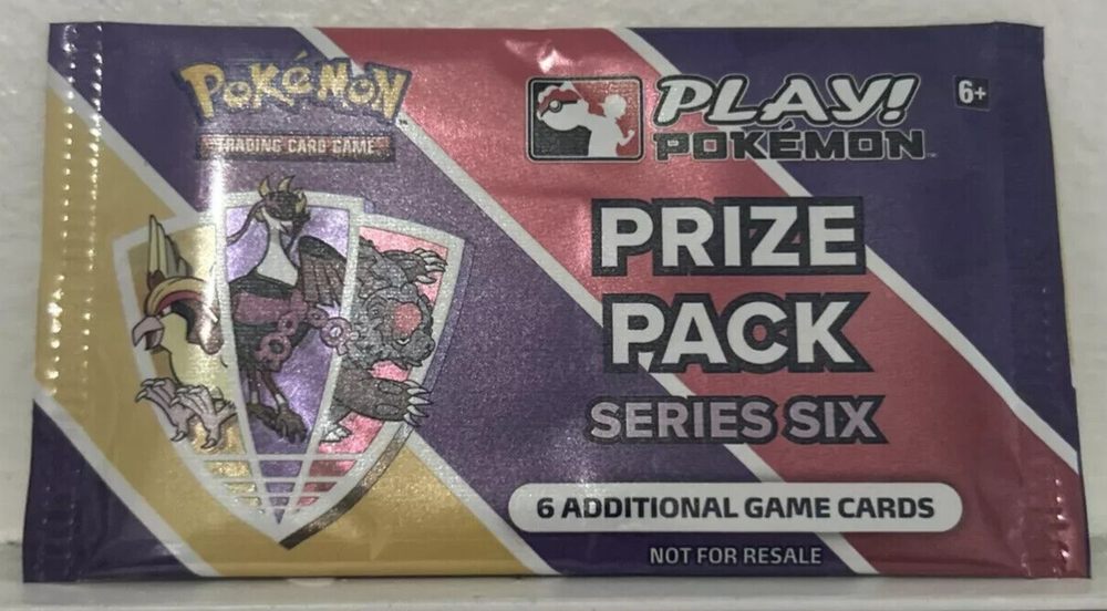 Play! Pokemon Prize Pack Series 6 Sealed Booster Pack