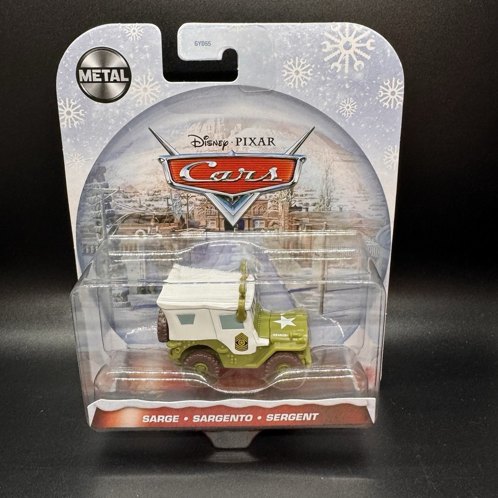 Disney Pixar Cars Holiday Christmas Special Winter Series Sarge