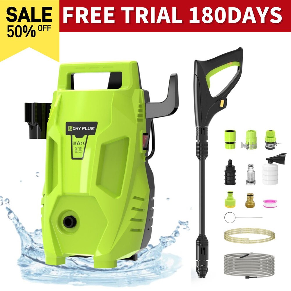 Electric Portable Pressure Washer 5000 PSI High Power Cleaner