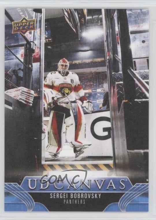 2023-24 Upper Deck Series 2 UD Canvas Sergei Bobrovsky Hockey Card C159