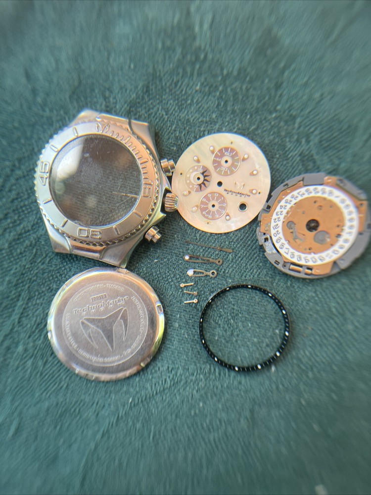 Technomarine Sport Chronograph TMCS05 Case ,face Movements, Hands Not Working