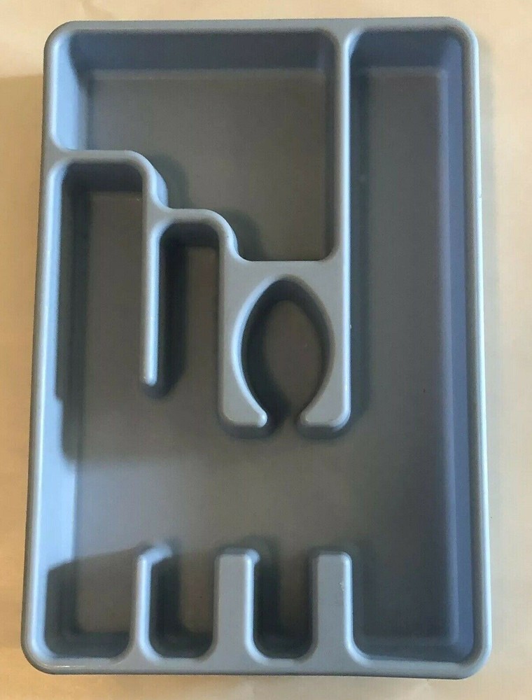 Rubbermaid Vintage Blue Flatware Drawer Organizer 2921 for Utensils