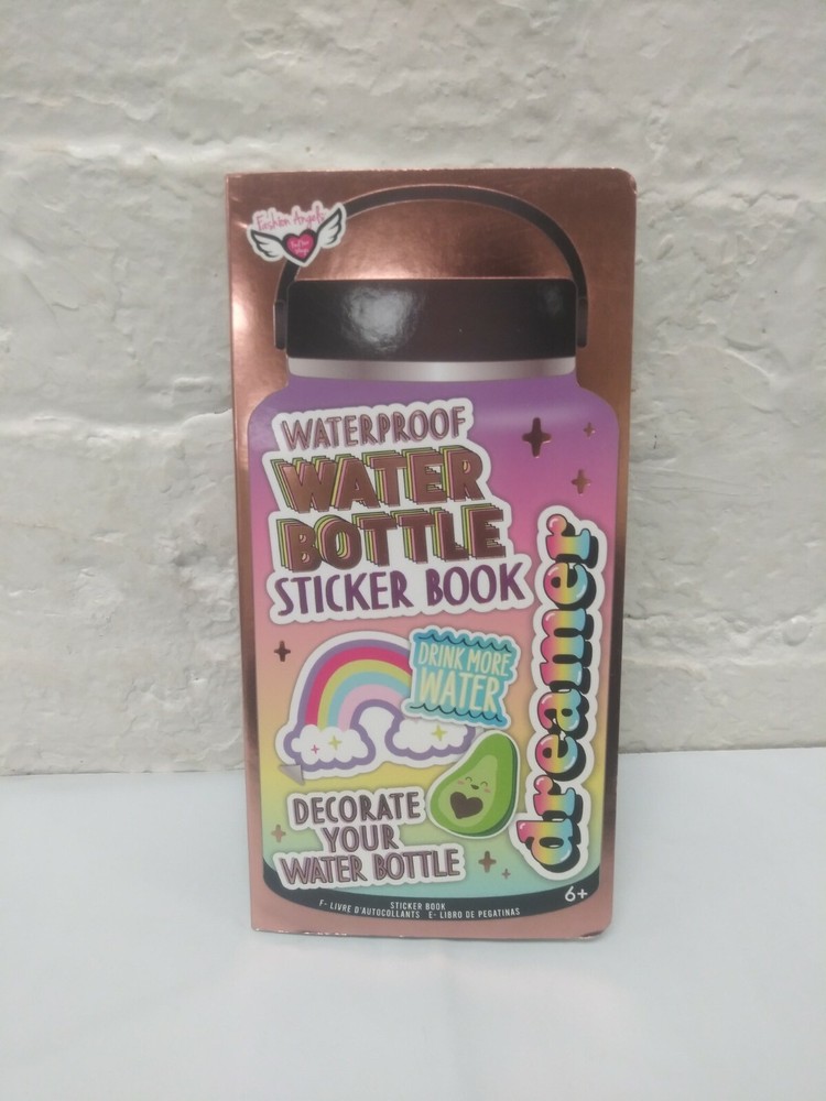 Waterproof Water Bottle Stickers 10 Pages Decorate Your Water Bottle Laptop