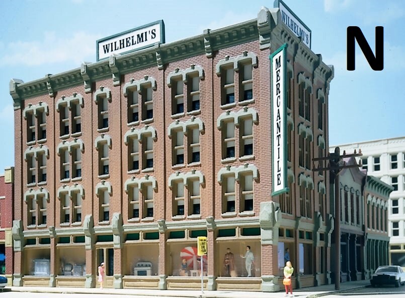 N Scale - Wilhelmi's Mercantile - :