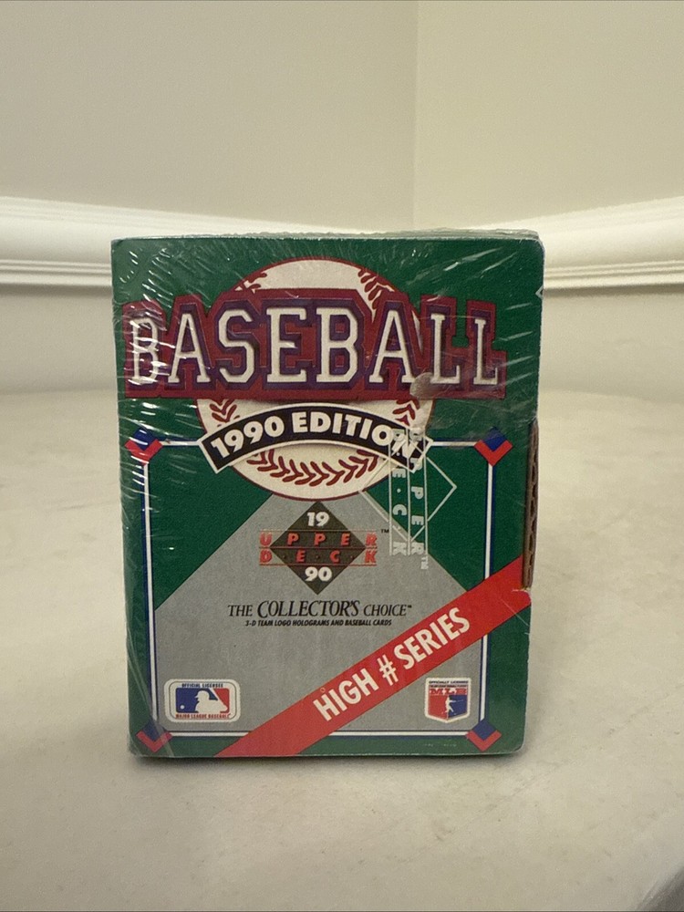 1990 Upper Deck Baseball High Number Series Sealed Box