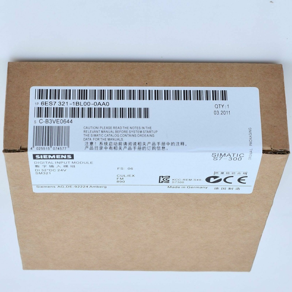 1PCS NEW IN BOX Siemens PLC Module 6ES7321-1BL00-0AA0 6ES7 321-1BL00-0AA0