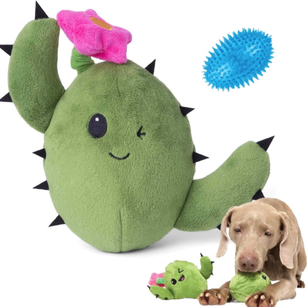 2 in 1 Interactive Plush Dog Toy - Rip and Reveal Toy for Dogs and Puppies - ...