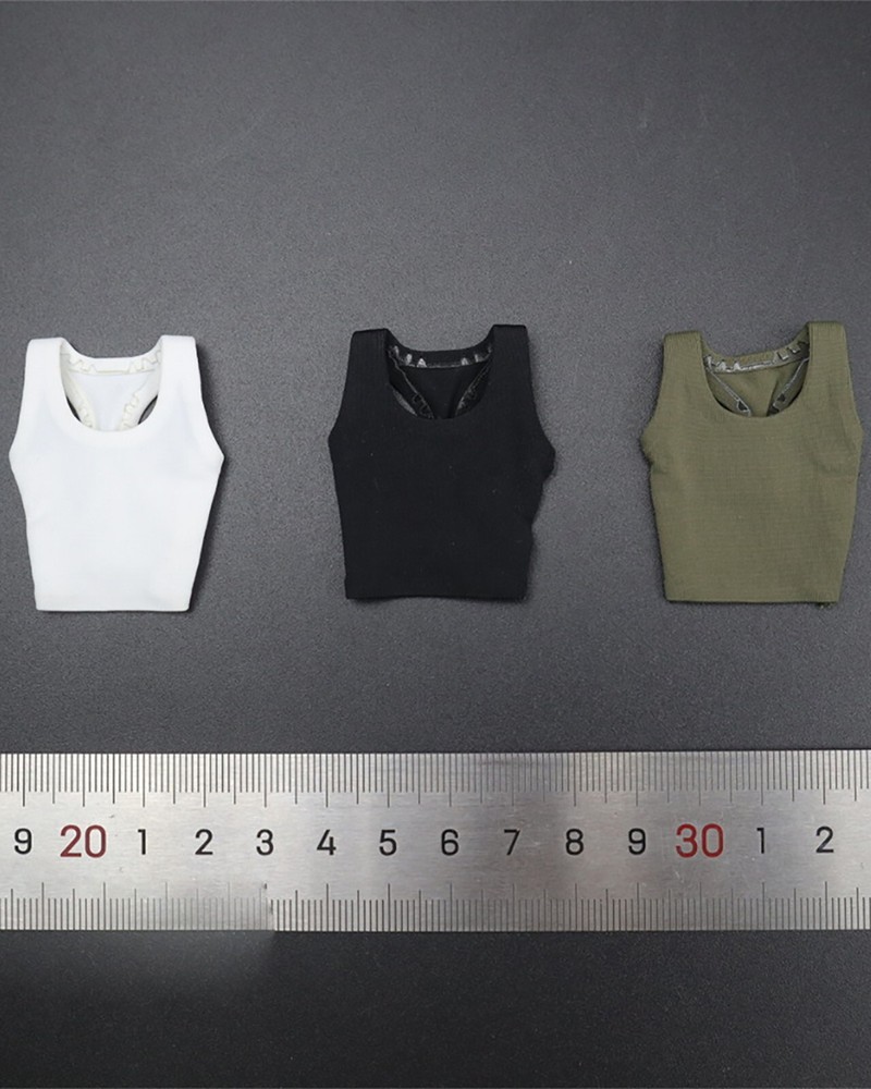 Sleeveless Vest for 1/12 Scale 6-Inch Male Strong Man Figure Clothes