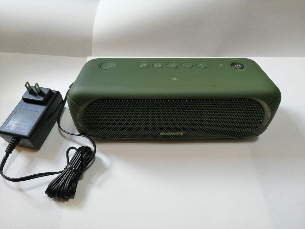 Sony SRS-XB30 Wireless Bluetooth Speaker Portable Green Japan Import Pre-Owned