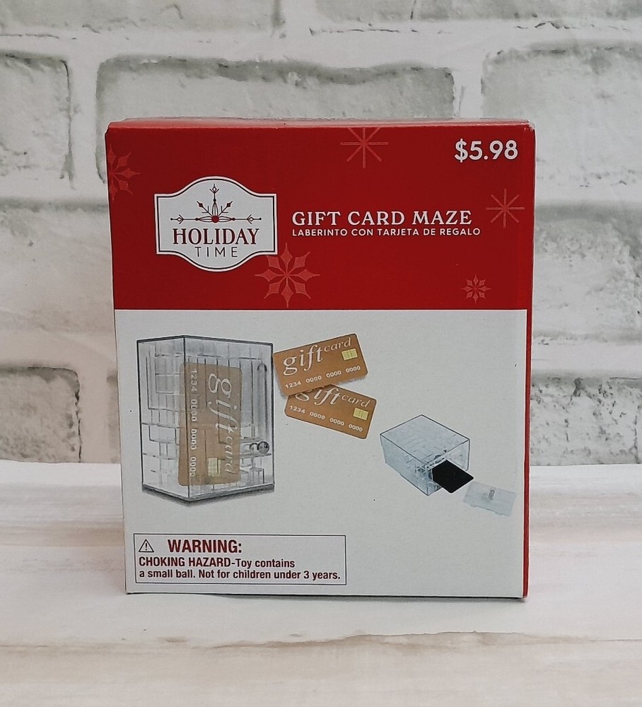Maze Gift Card Holder Puzzle NEW-image