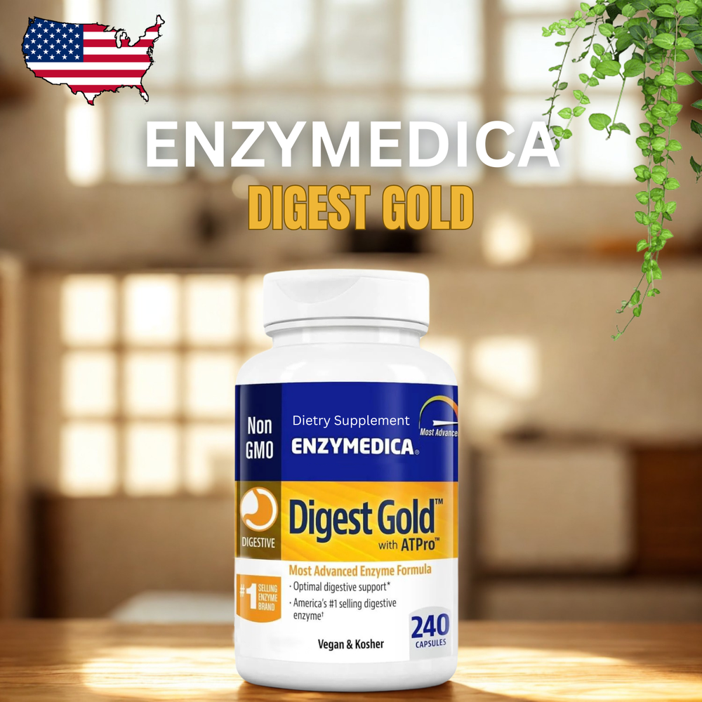 Digest Gold Advanced Support 240 Capsules Enzyme-dica -Dietary Supplement