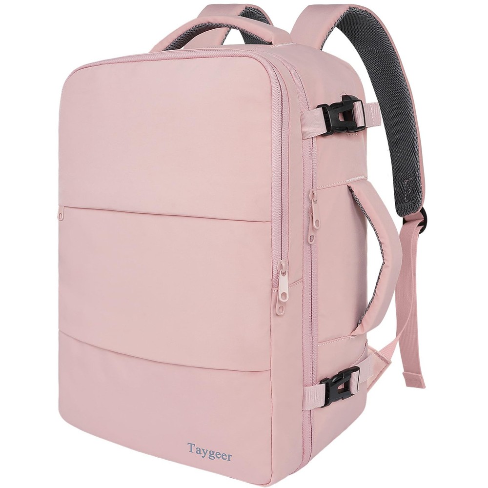 Women's Carry On Travel Backpack with USB Port & Shoe Compartment