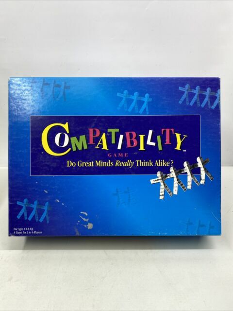 Mattel 41027 Crown & Andrews Compatibility Family Board Game 1996