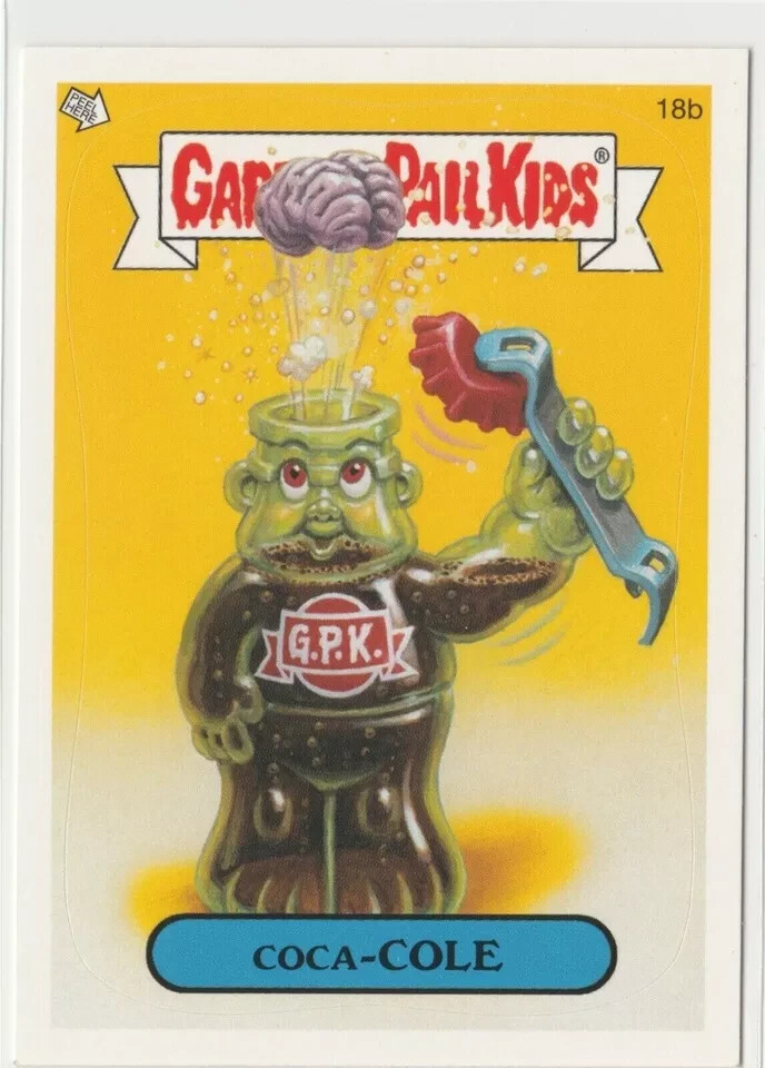 Coca-Cole #18b Garbage Pail Kids GPK 2006 All-New Series 5 ANS5 Trading Card