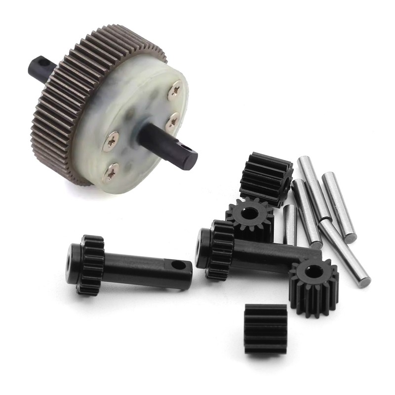Metal Differential Gear Kit for TRAXXAS 1/10 Slash 2WD/ Rustler/ Bandit RC Parts