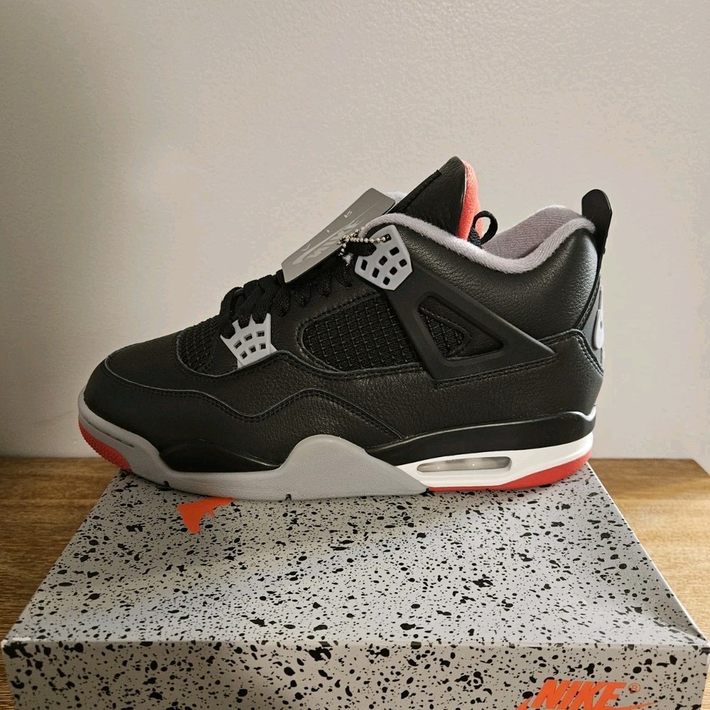 Size 10 - Air Jordan 4 Retro Bred Reimagined