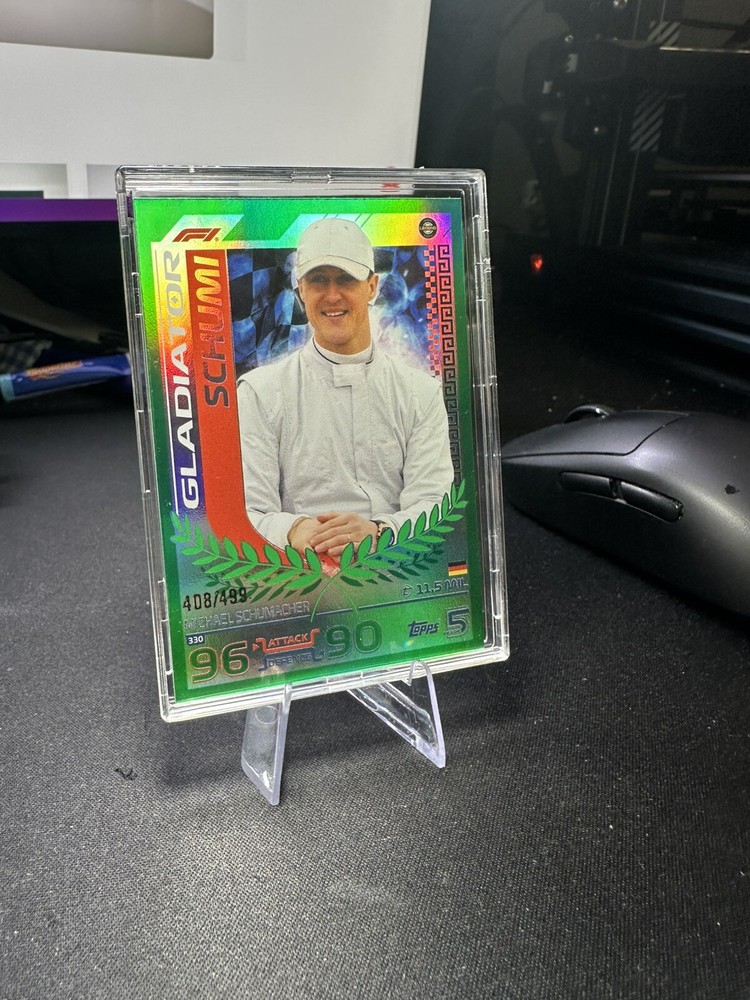 Michael Schumacher F1 Card