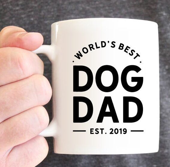 Personalized World's Best Dog Dad Mug Father's Day Mug Father's Day Gift Gift