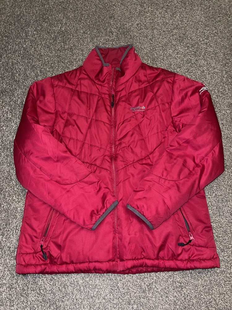 Womens Regatta Jacket Xert Performance Micro Warmth Size 20 Pink Quilted (xxx)