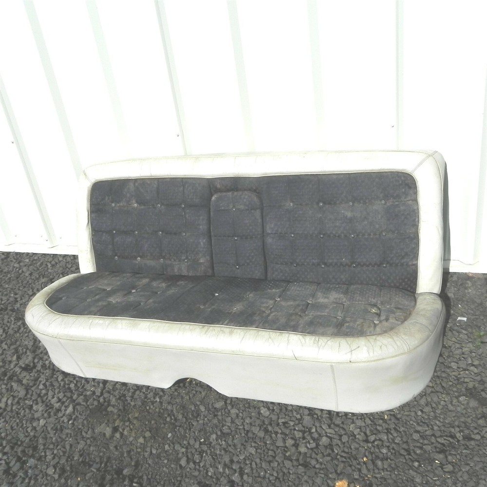 1964 CHRYSLER  IMPERIAL REAR SEAT FRAME CUSHIONS & CENTER ARMREST ORIGINAL WOW