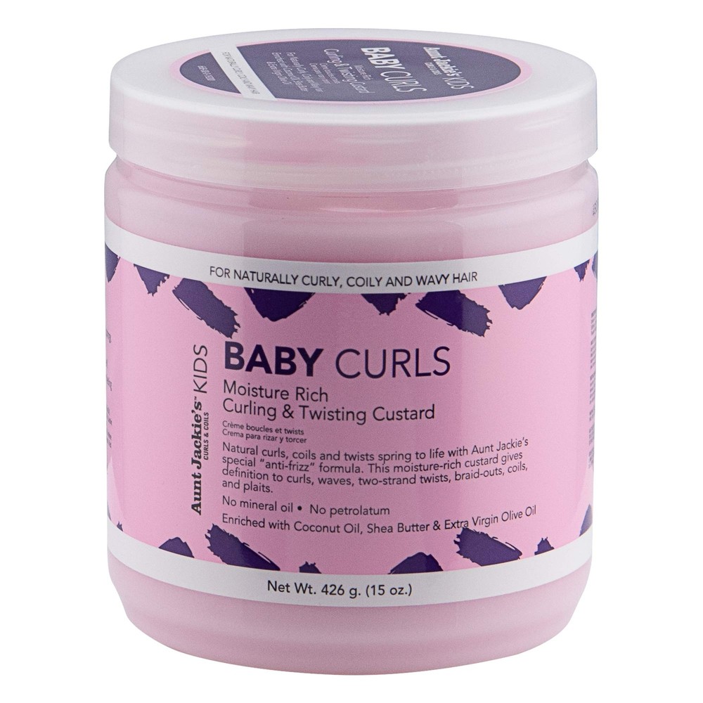 Baby Curls, Moisture Rich Curling and Twisting Custard for Naturally Curly, C...