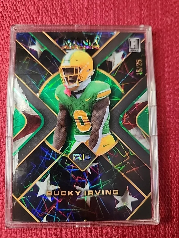Bucky Irving 2024 Wild Card Automania #AMATP-BI Refractor /25 RC