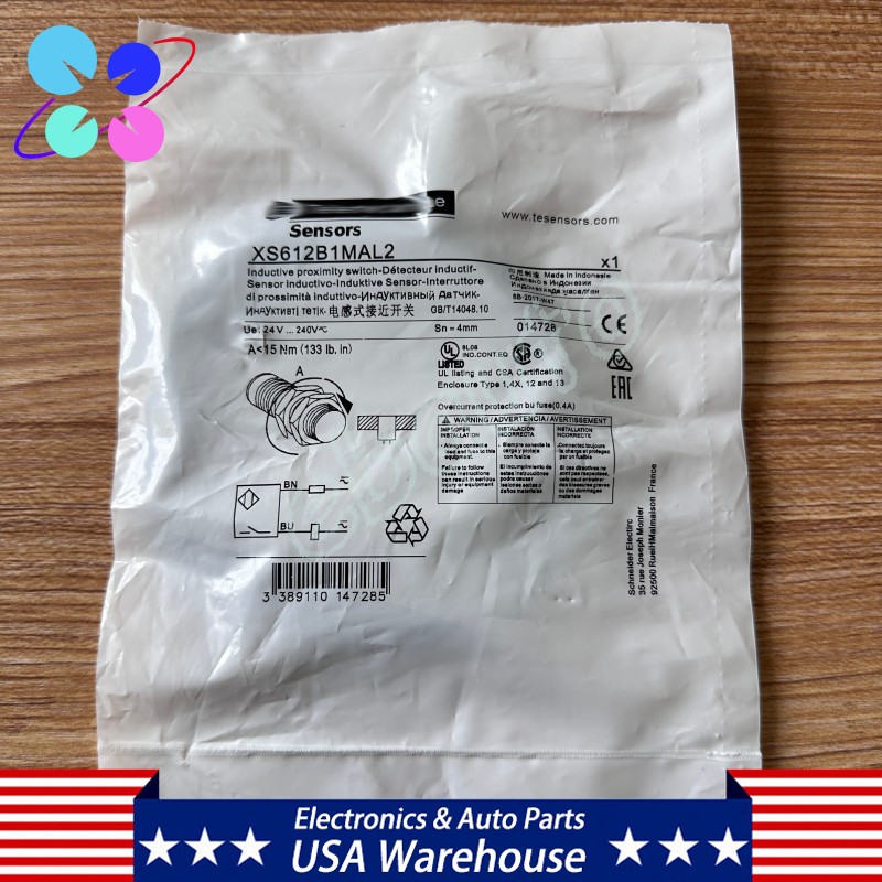 1PCS New For Telemecanique XS612B1MAL2 Inductive Proximity Switch Sensor