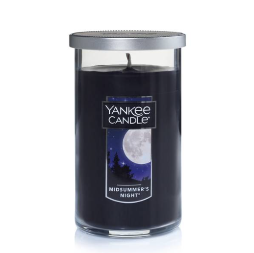 Yankee Candle Midsummer's Night 14.25oz with Musk Patchouli Sage Mahogany