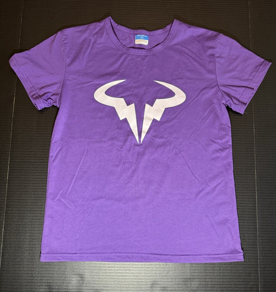 Rafael Nadal Women’s Small Purple T-shirt