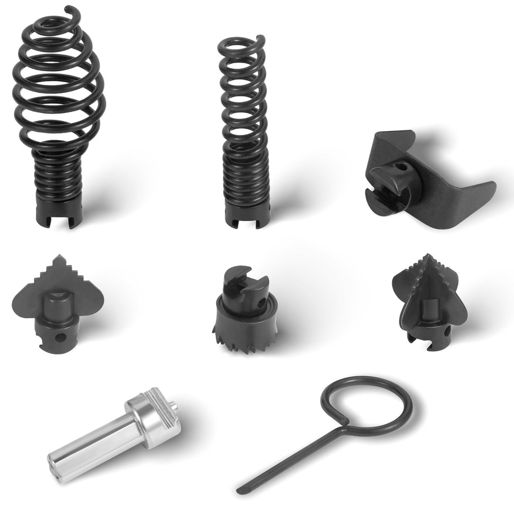 16mm Drain Cleaner Cutter Head Set for Auger Drill Attachment