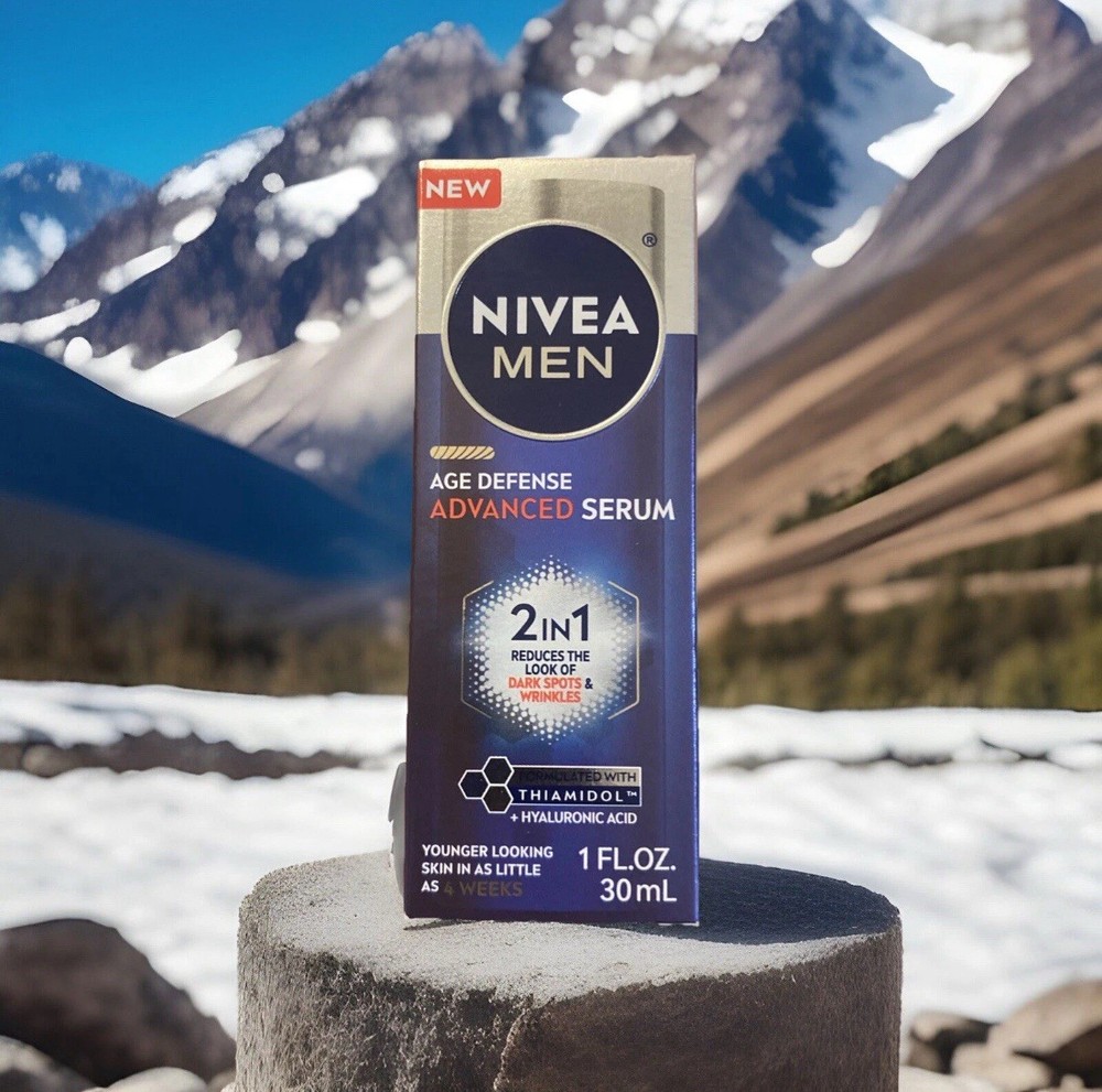 Nivea MEN Anti-Age Power serum 2 in 1 against discoloration, anti-wrinkle, 30ml