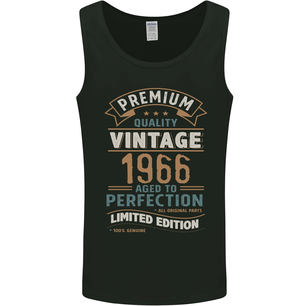 Camiseta sin mangas chaleco premium vintage 59 cumpleaños 1966 para hombre