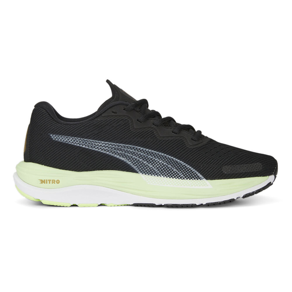 Puma Velocity Nitro 2 Womens Black Running Sneakers 37853