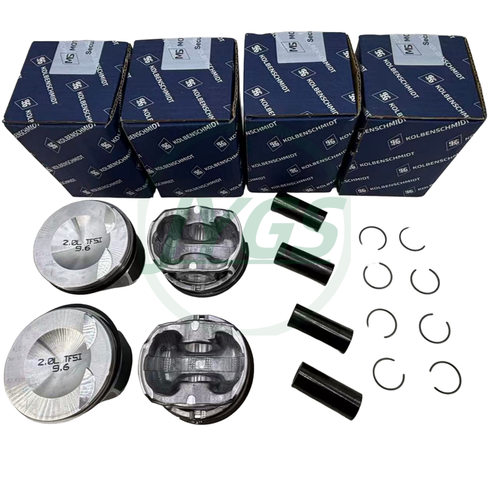 KS Upgraded Piston w Ring Assembly 23MM Set for VW Golf Jetta Audi A4 A5 A6 2.0T