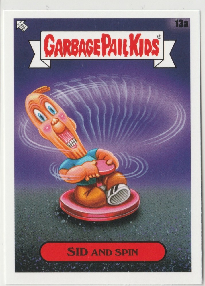 Sid and Spin Garbage Pail Kids GPK 2024 Kids At Play KAP Series 13a