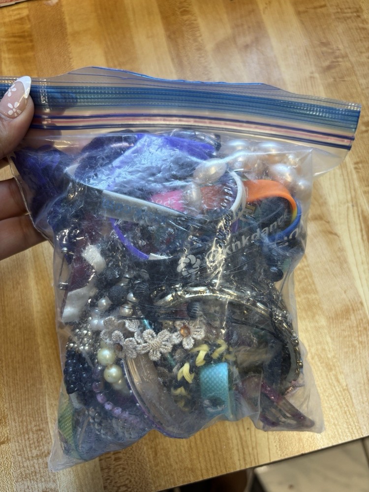 Mystery Jewelry Lot Over 1 lb – Vintage New Broken Wearable Repair Mix