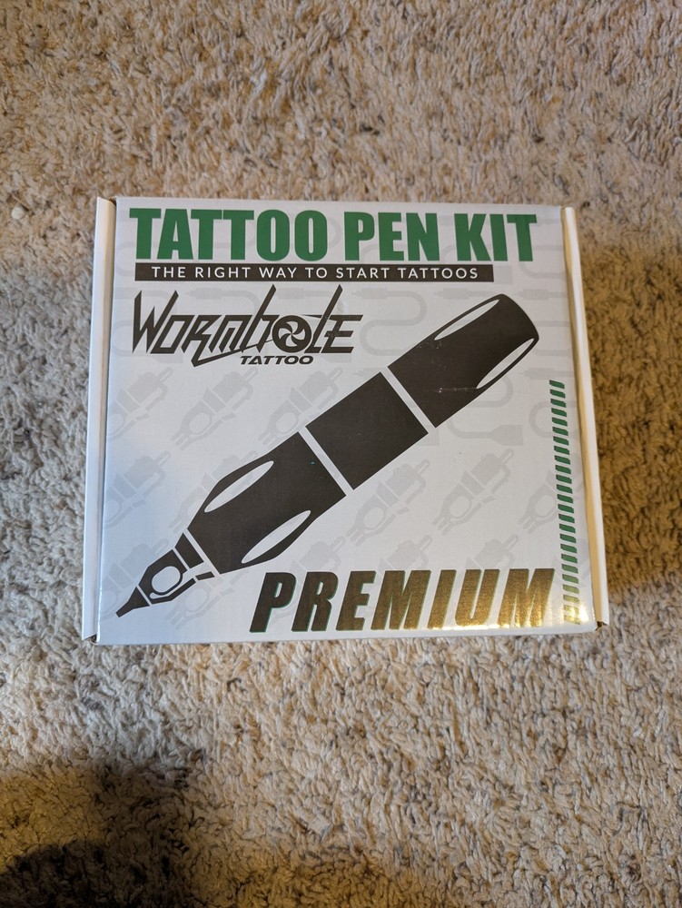 Wormhole Premium Tattoo Machine Pen Kit Complete Gun Set