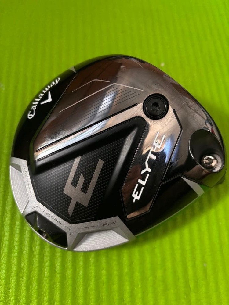 Callaway ELYTE Driver 10.5deg RH Head Only head Cover Used