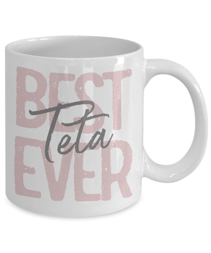 Teta Gift For Teta Mother's Day Gift For Teta Teta Coffee Cup Grandparent's Day