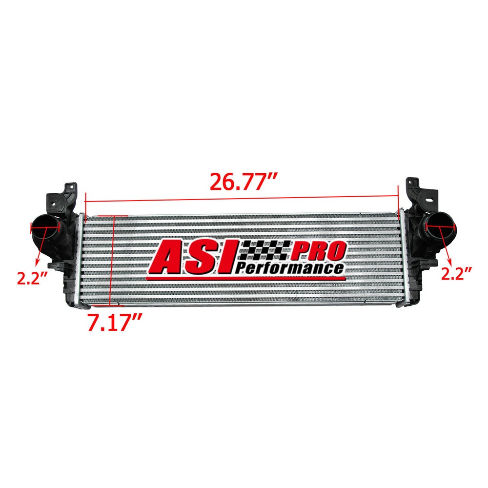 Aluminum Intercooler For 2016-22 GMC Canyon Chevy Colorado 2.8L Turbocharged