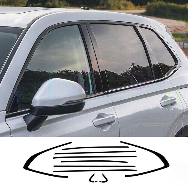 2023-2025 Honda CR-V Glossy Black ABS Window Sill Trim Cover