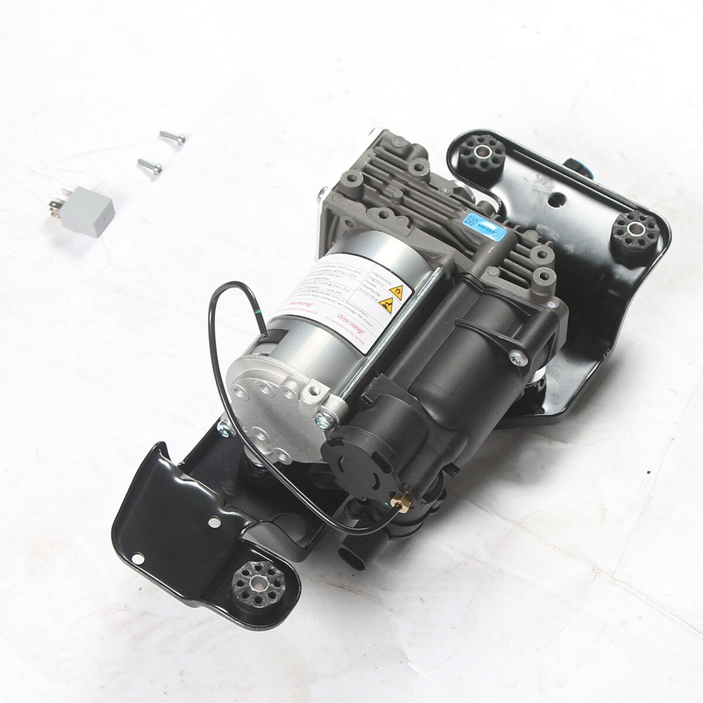 Air Suspension Compressor Pump w/ relay For BMW X5 E70 37206799419 37206859714