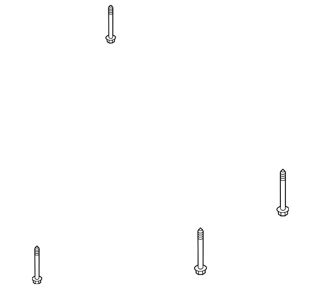 Genuine Mazda Engine Cradle Mount Bolt 9YA0-21-23N OEM Replacement