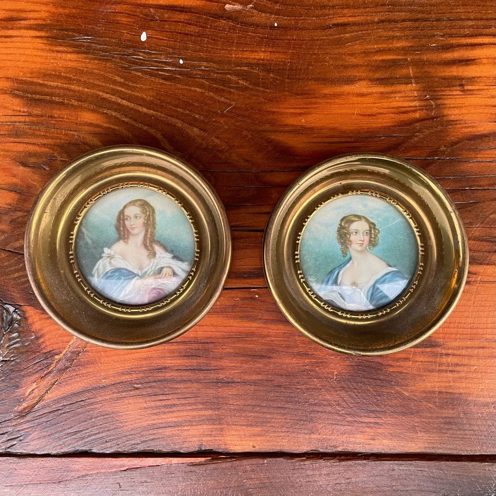 CAMEO CREATION Framed Portrait Lady Cynthia Capel Countess Cowper By JOHN Hayter