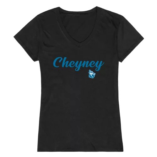 Cheyney University Wolves NCAA Womens Script T-Shirt