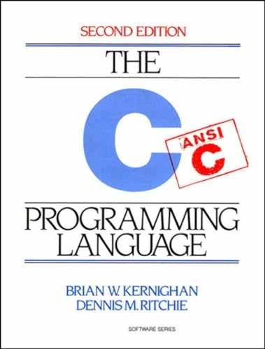 C Programming Language, 2nd Ed - Hardcover, by Kernighan Brian W.; - Good
