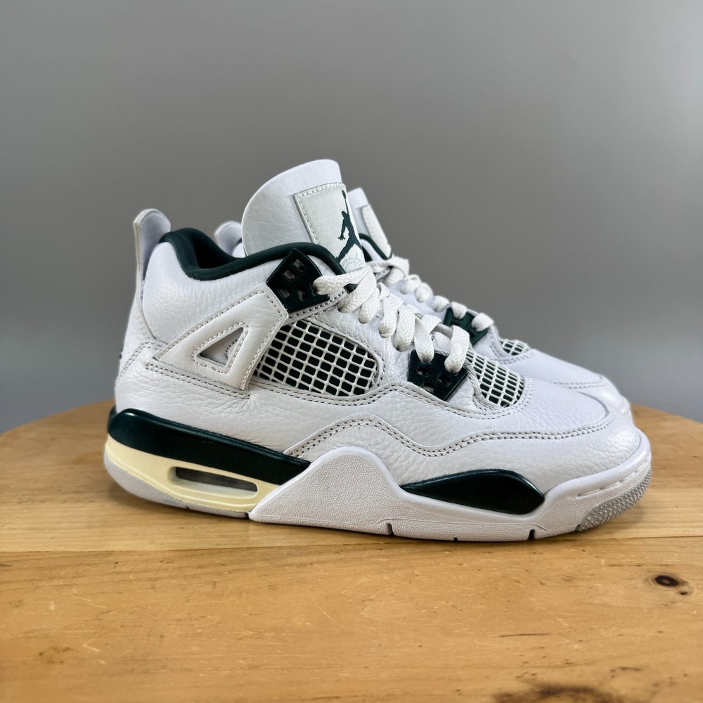 Womens 5.5 / 4Y - Nike Air Jordan 4 Retro Oxidized Green Sneakers FQ8213-103